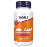 Now Folic Acid & Vitamin B12 Tablets