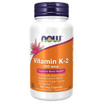 Now Vitamin K2 Capsules - 100mcg 