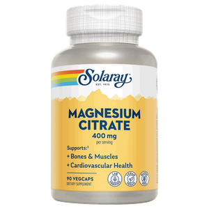 Solaray 400 mg Magnesium Citrate Capsules