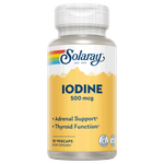Solaray Iodine Capsules - 500mcg 