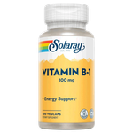 Solaray 100 mg Vitamin B1 Capsules
