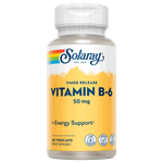 Solaray 50 mg Vitamin B6 Capsules