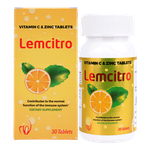 Lemcitro Vitamin C & Zinc Tablets