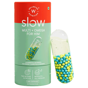 كبسولات الفيتامينات المتعددة وأوميغا للرجال من ويلبيينج نيوترشن