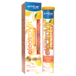 أقراص فوارة إلكتروفيت البروبيوتيك بنكهة الليمون من أكتيف لاب