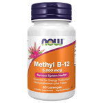 Now Methyl Vitamin B12 Lozenges - 5000mcg