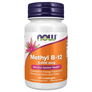Now Methyl Vitamin B12 Lozenges - 5000mcg