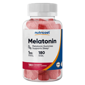 Nutricost Strawberry Melatonin Gummies - 10mg