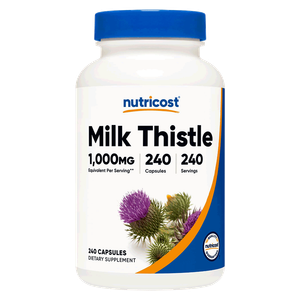 Nutricost Milk Thistle Capsules - 1000mg 