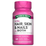 Nature's Truth Biotin Hair, Skin & Nails Capsules - 5000 mcg