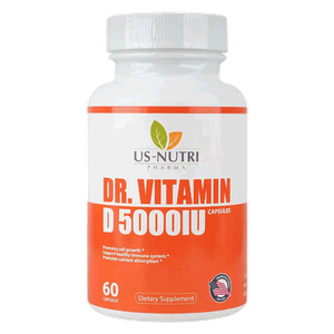 Us Nutri Dr. Vitamin D Capsules - 5000 IU
