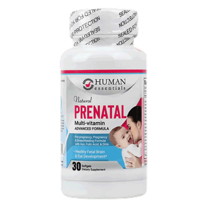 Human Essentials Natural Prenatal Multivitamin Capsules