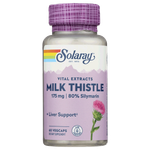 Solaray 80% Silymarin Milk Thistle Capsules - 175mg