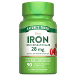 Nature's Truth Easy Iron Biglycinate Capsules - 28mg