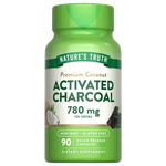 Nature's Truth Coconut Activated Charcoal Capsules - 780mg