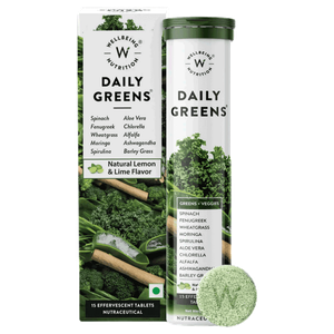 أقراص فوارة يومية للحصول على الخضروات بنكهة ليمون من ويلبيينج نيوترشن