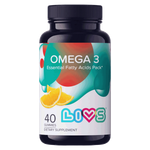 Livs Orange Sugar Free Omega-3 Gummies