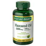 Nature's Bounty Flaxseed Oil Capsules - 1200mg 