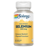 Solaray Selenium Capsules - 200mcg