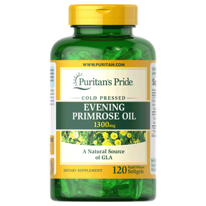 Puritan's Pride Evening Primrose Oil Capsules - 1300mg