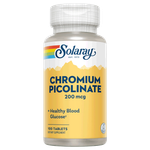 Solaray Chromium Picolinate Tablets - 200mcg 