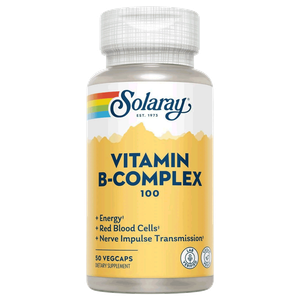 Solaray Vitamin B Complex Capsules - 100mg
