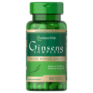Puritan's Pride Ginseng Complex Capsules - 1000mg 