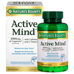 Nature's Bounty Active Mind Cognizin Tablets - 1000mg 