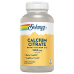 Solaray Calcium Citrate & Vitamin D3 Capsules