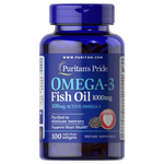 Puritan's Pride Omega-3 Fish Oil Capsules - 1000mg
