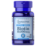 Puritan's Pride Ultra Mega Biotin Capsules - 10000mcg 