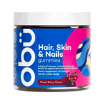 Obu Mixed Berry Hair,Skin & Nails Gummies
