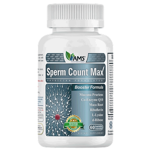 Ams Sperm Count Max Men's Reproductive Health Capsules
