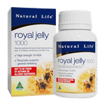 Natural Life Royal Jelly Capsules - 1000mg