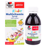 شراب الفيتامينات المتعددة للأطفال بنكهة البرتقال من دوبل هيرز