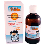 شراب للأطفال بنكهة البرتقال من إسكيمو