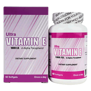 كبسولات فيتامين هـ بتركيز 1000 وحدة دولية من ألترا