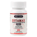 Mu Life Zetamax 600 mg Vegan Capsules
