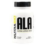Nutrabio Alpha Lipoic Acid 300 mg Capsules