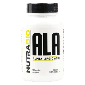 Nutrabio Alpha Lipoic Acid 300 mg Capsules