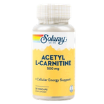 Solaray Acetyl L-Carnitine 500 mg Vegan Capsules