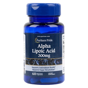 Puritan’s Pride Alpha Lipoic Acid 300 mg Softgels