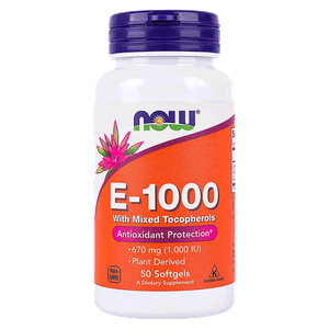 Now Vitamin E 1000 IU Softgels