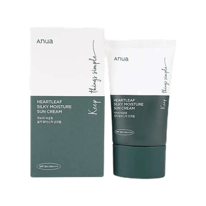 Anua Heartleaf Silky Moisture Sun Cream with SPF50+