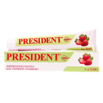 President Strawberry Kids Toothpaste - (3-6 Years)