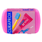 Curaprox Standard Travel Set - Pink