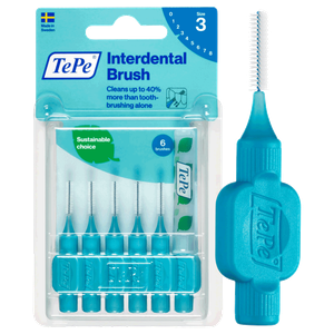 TePe Size 3 Blue Interdental Brush - 0.6 mm