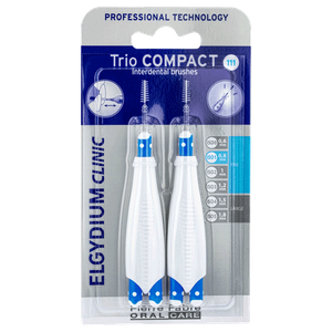 فرش الأسنان تريو كومبكت من إلجيديوم - 0.8 ملم