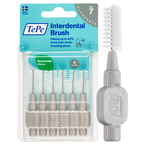 TePe Size 7 Grey Interdental Brush - 1.3 mm
