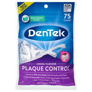 Dentek Cross Flosser Interdental Floss Pick